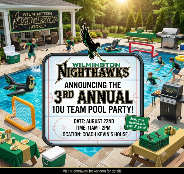 Dive into the Fun: 10U Team Pool Party! 🦅☀️